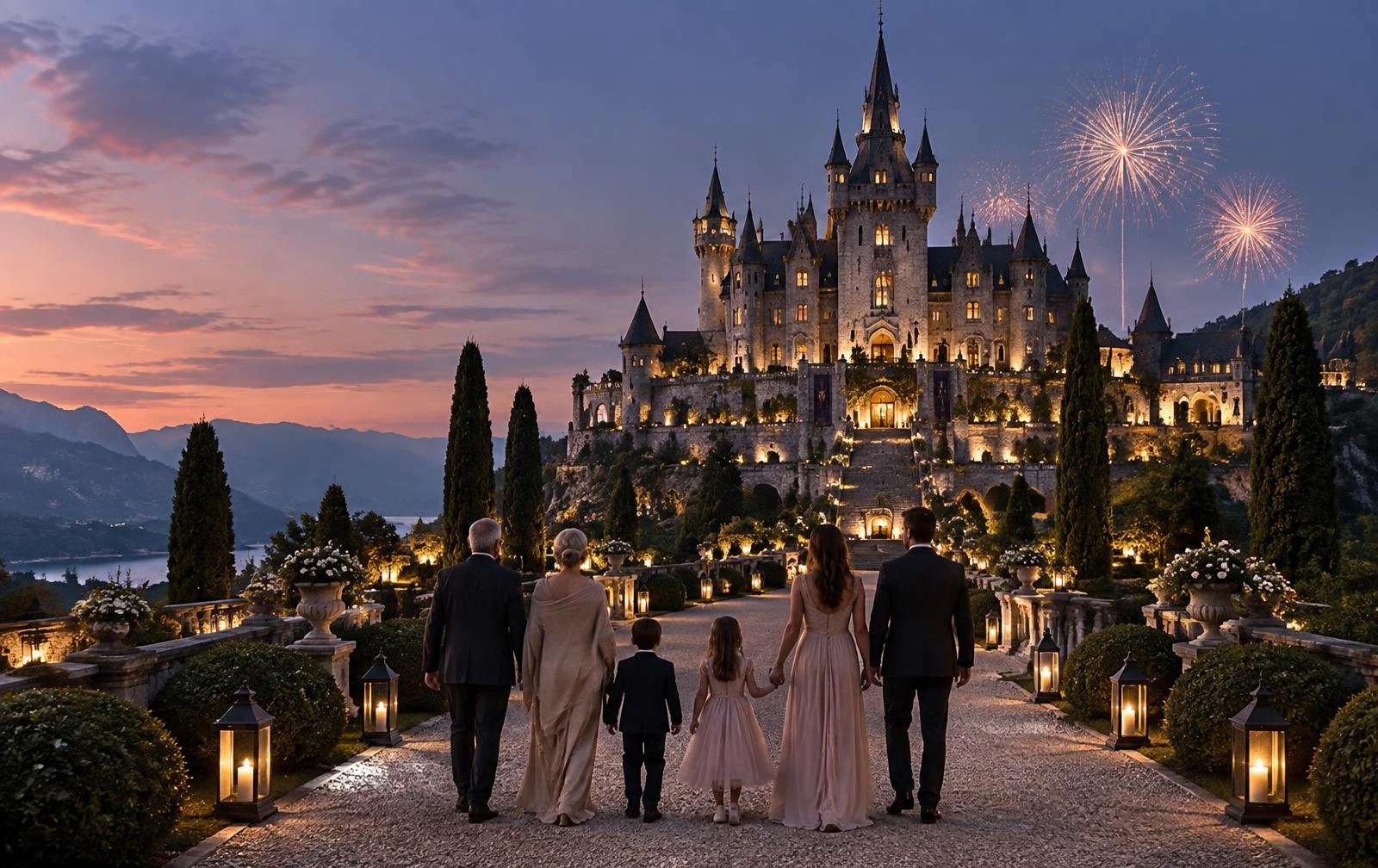 Original fairytale castle