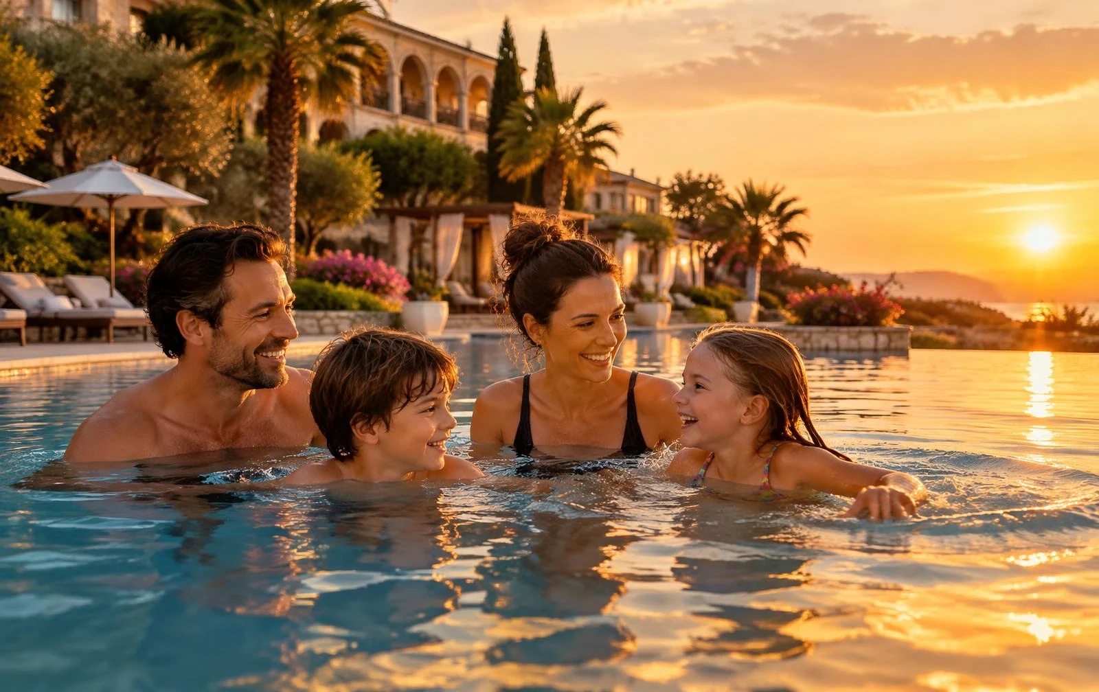 A relaxed resort afternoon can set the pace for the whole trip.