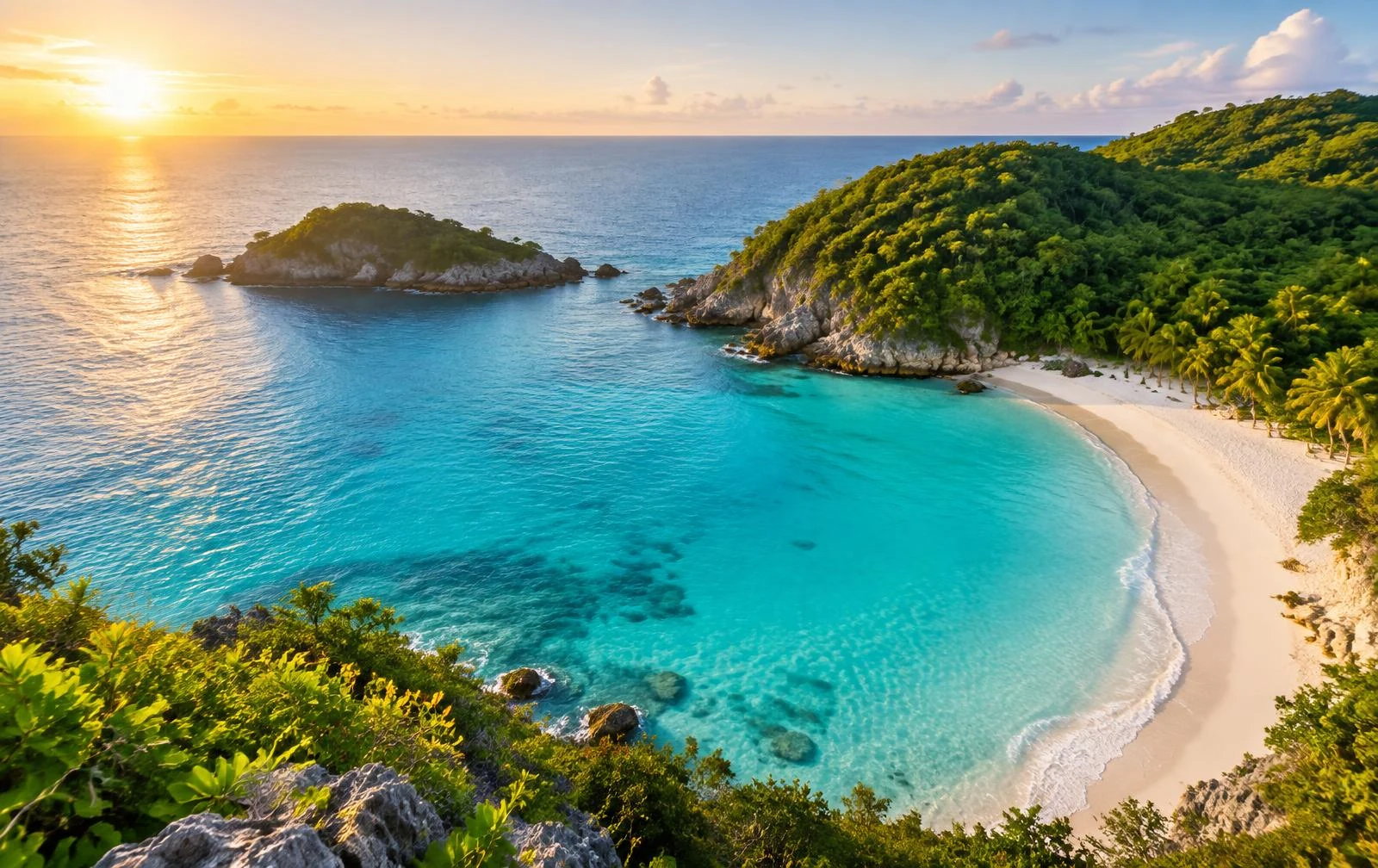 Caribbean blue